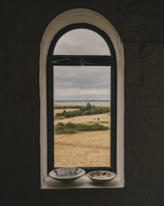 Out the tower window