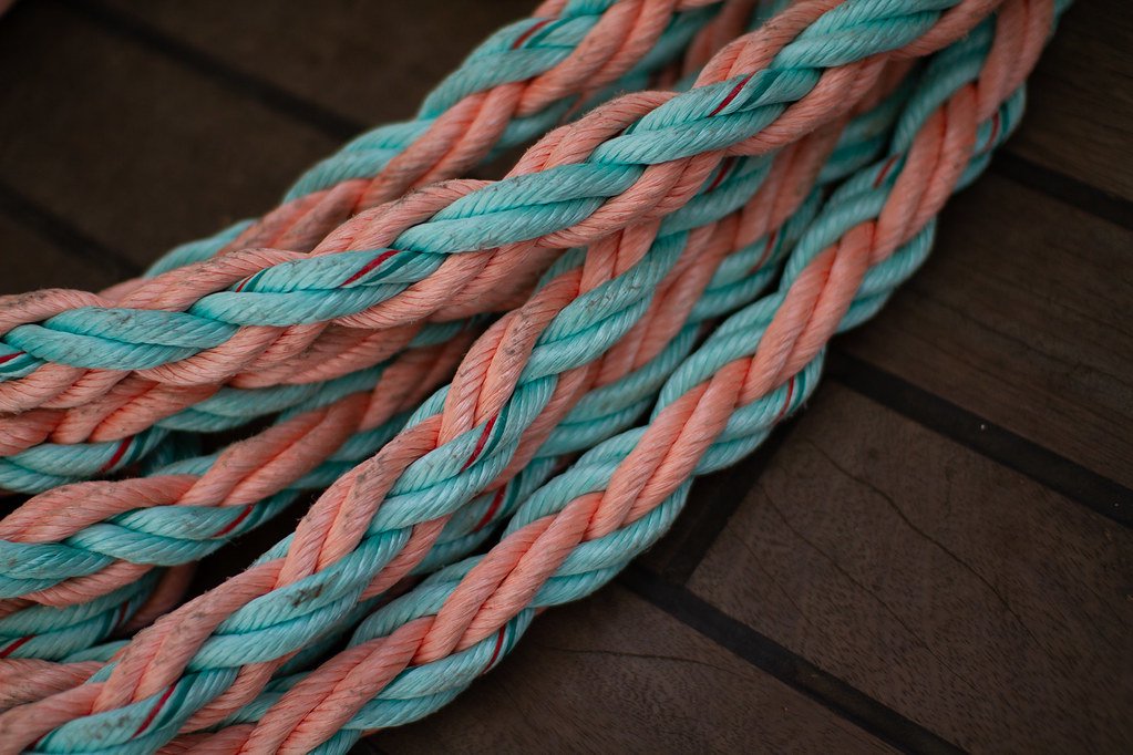 Pastel rope/