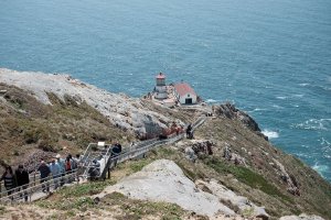 Point Reyes Lighthouse on Memorial Day weekend