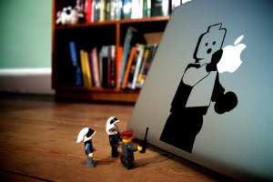 The lego people get Apple fever